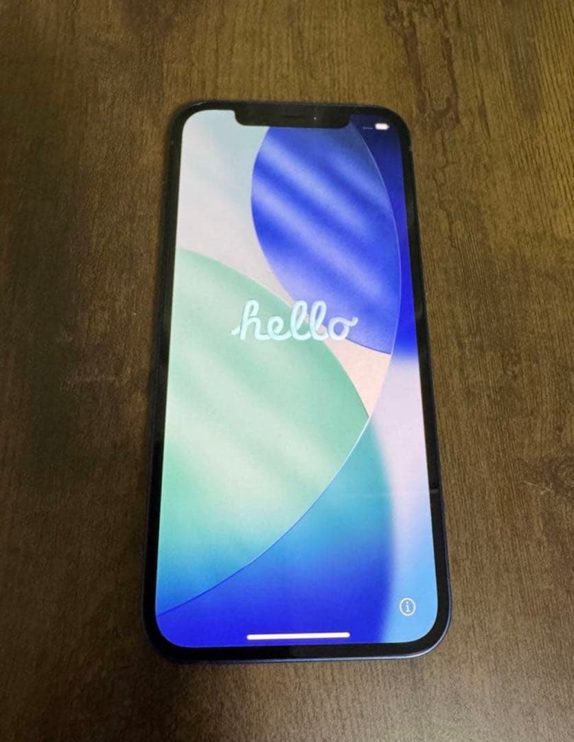 iPhone 12 128 GB ブルーSIMフリー　箱付き