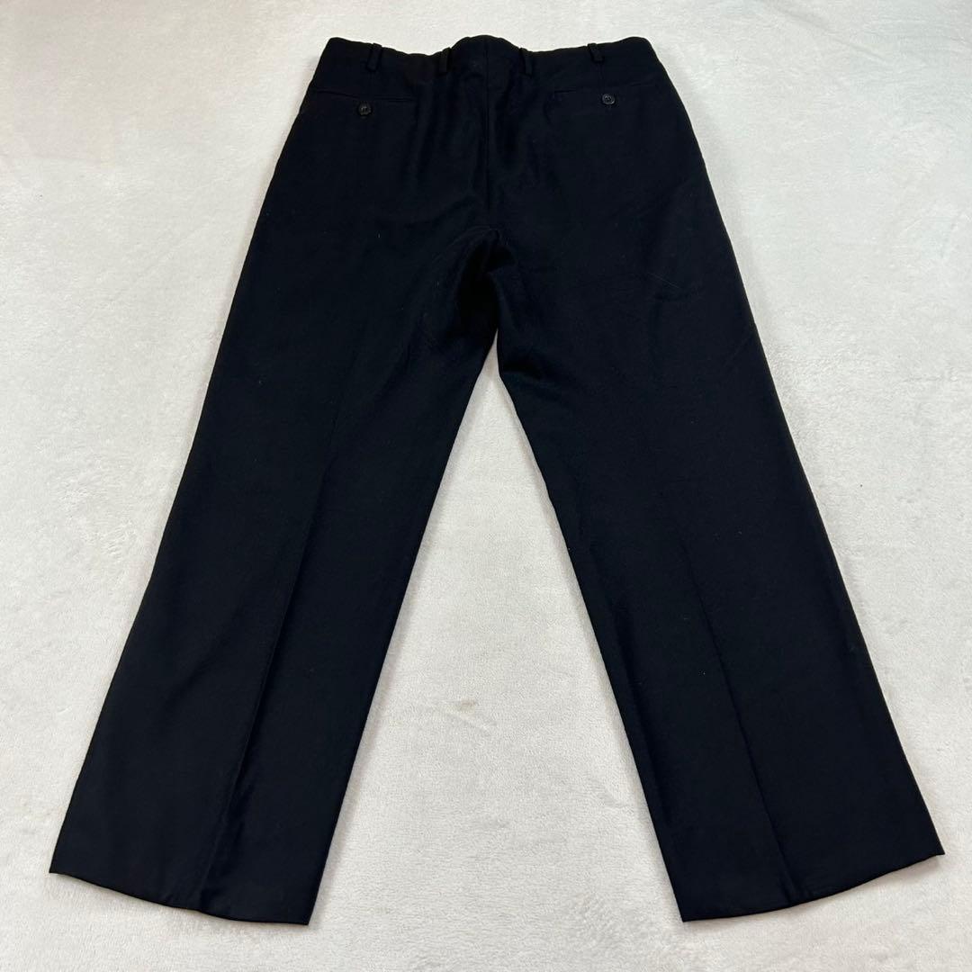 K579 XL ブリオー二 イタリア製 ツータック スラックス ネイビー メンズ