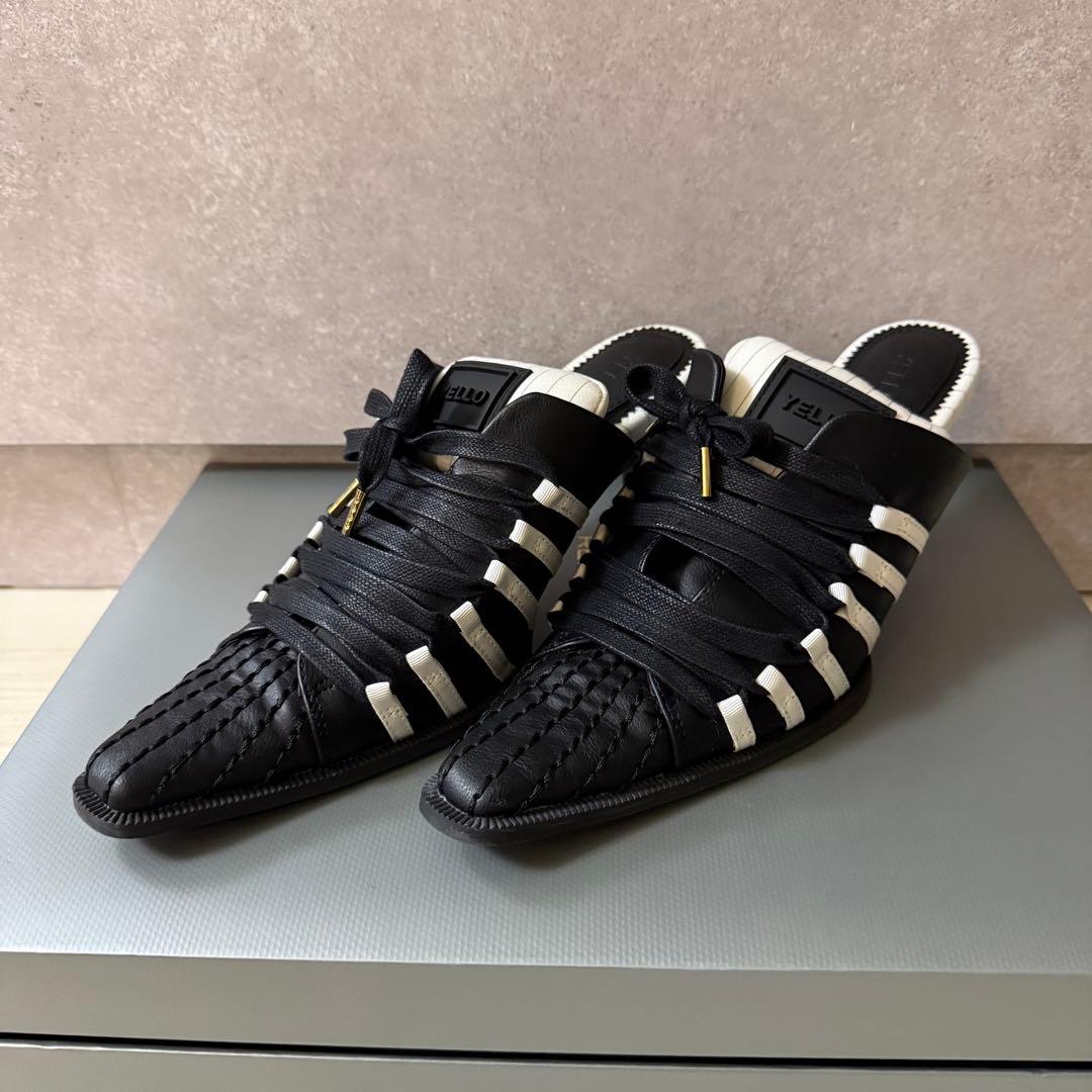 【6/19掲載終了】YELLO MONOCHROME スニーカーミュール