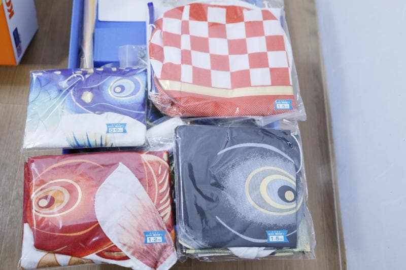 新品◆東洋紡　鯉のぼり錦鯉 万能型スタンドセット(cタイプ)　☆15号セット