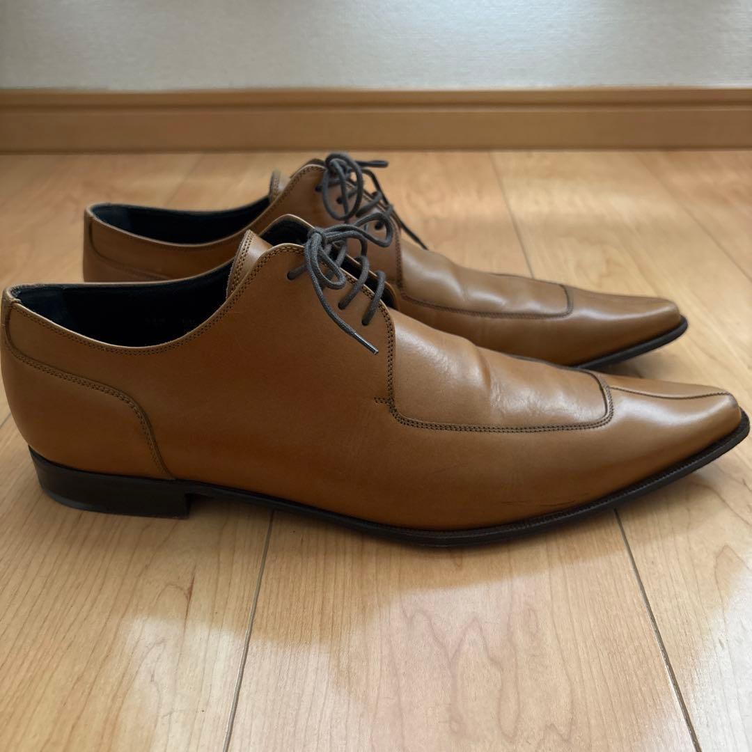 【しん】DOLCE&GABBANA レザー　革靴　ビジネス　ドレスシューズ