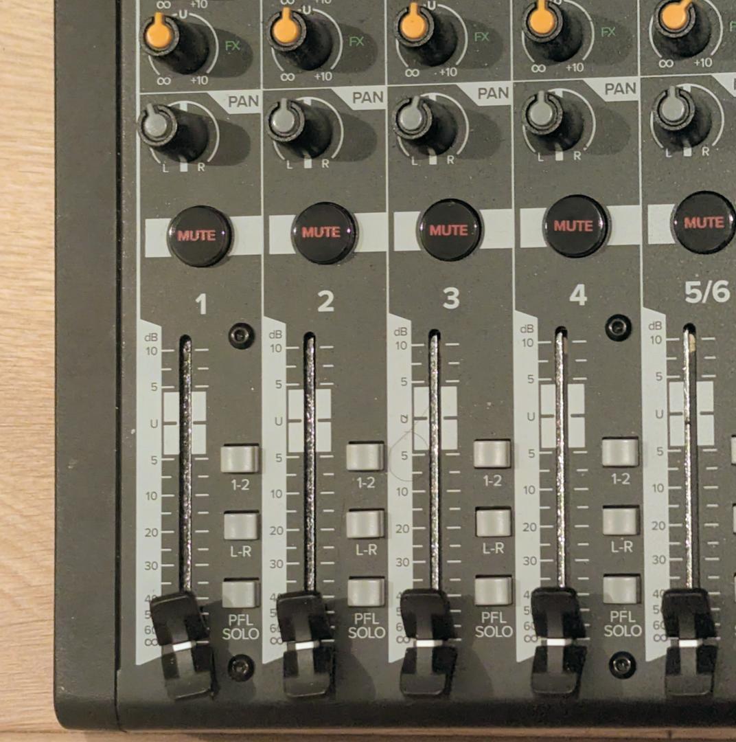 MACKIE ProFX12v3 FX搭載アナログミキサー 12チャンネル