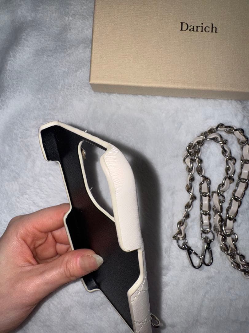 Darich キルティングビジューiPhoneケース　15pro