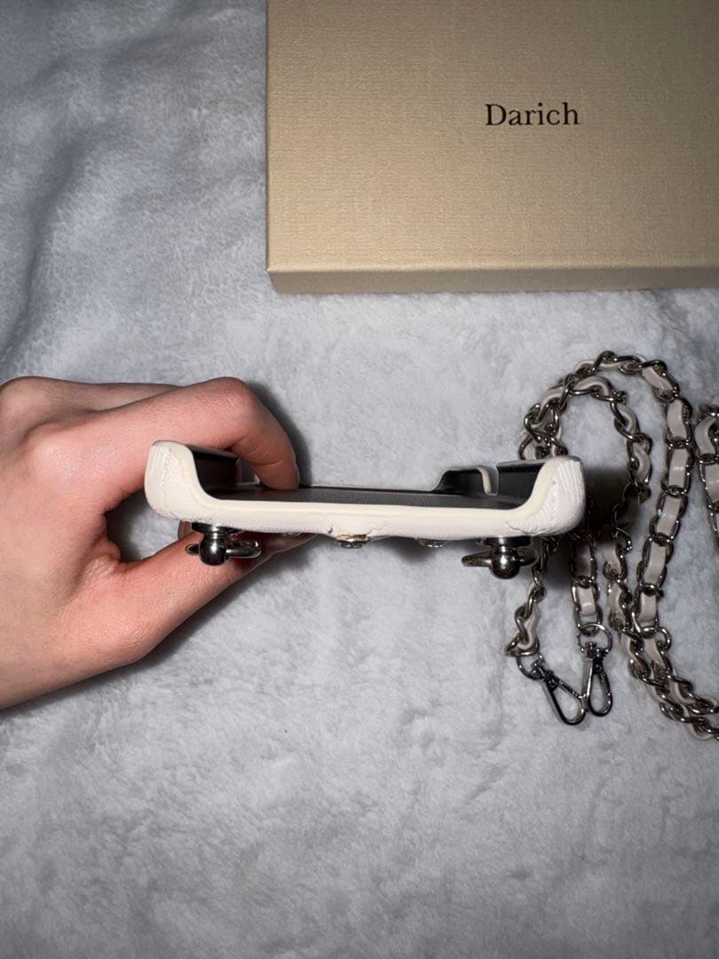 Darich キルティングビジューiPhoneケース　15pro