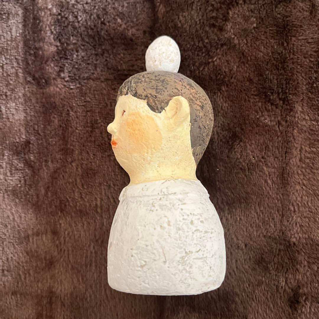 おるがん社　にしおゆき作　陶人形　置物　可愛い