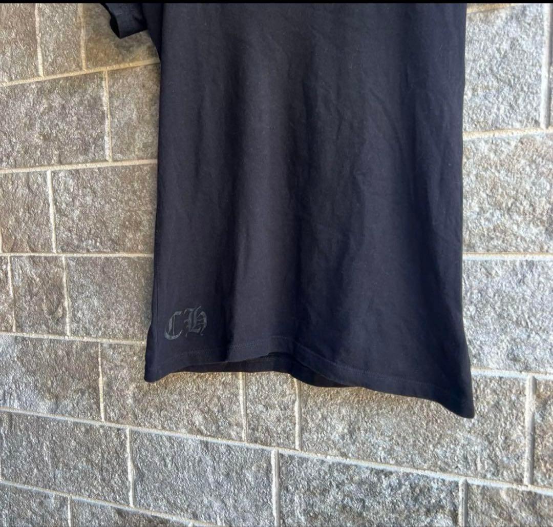 トップス ChromeHearts Vneck Tshirt black