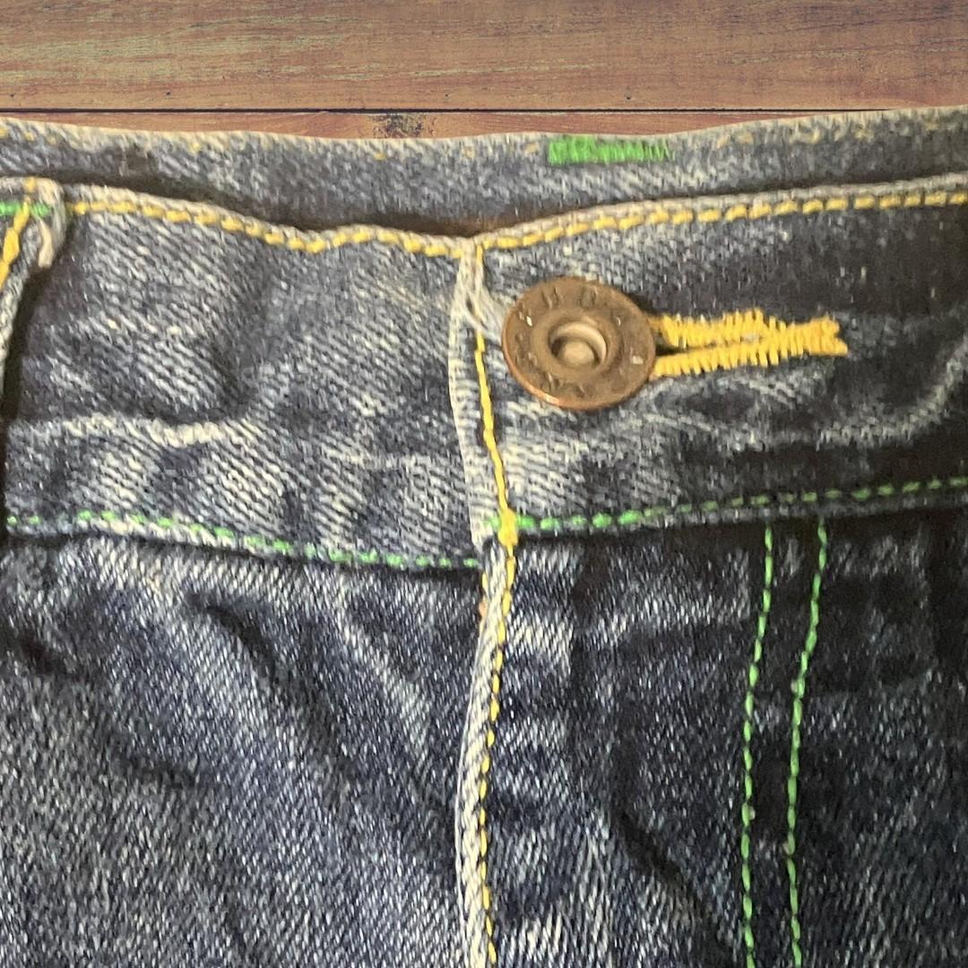 FUBU フーブ ジーンズ W32 Y2K バギー ロゴ Hip Hop