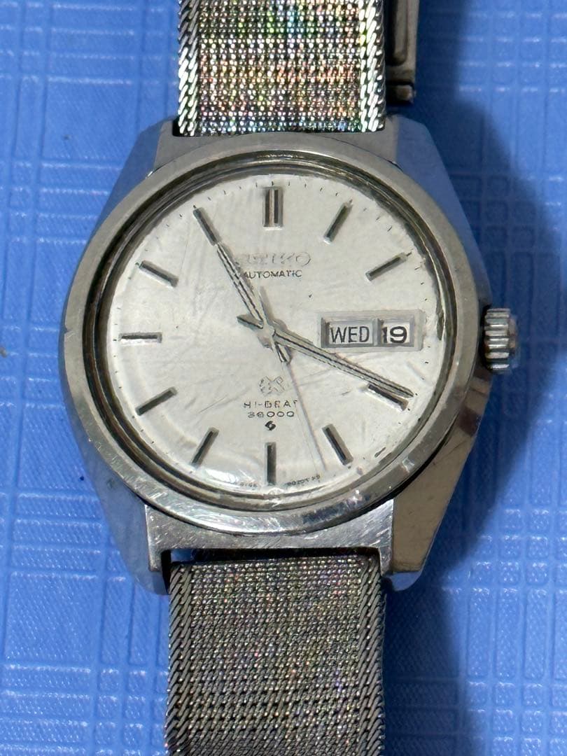 SEIKO自動巻き腕時計 稼働確認済み