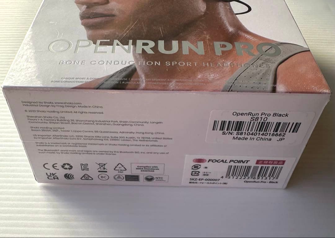 SHOKZ OpenRun Pro 骨伝導イヤホン SKZ-EP-000007