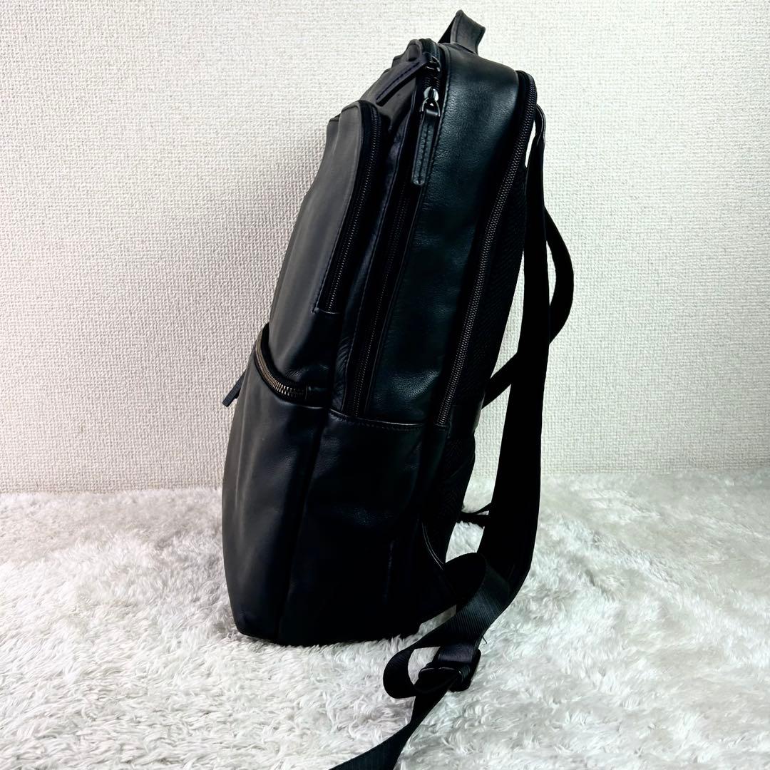 ultima tokyo レザー リュック ビジネスバッグ ブラック