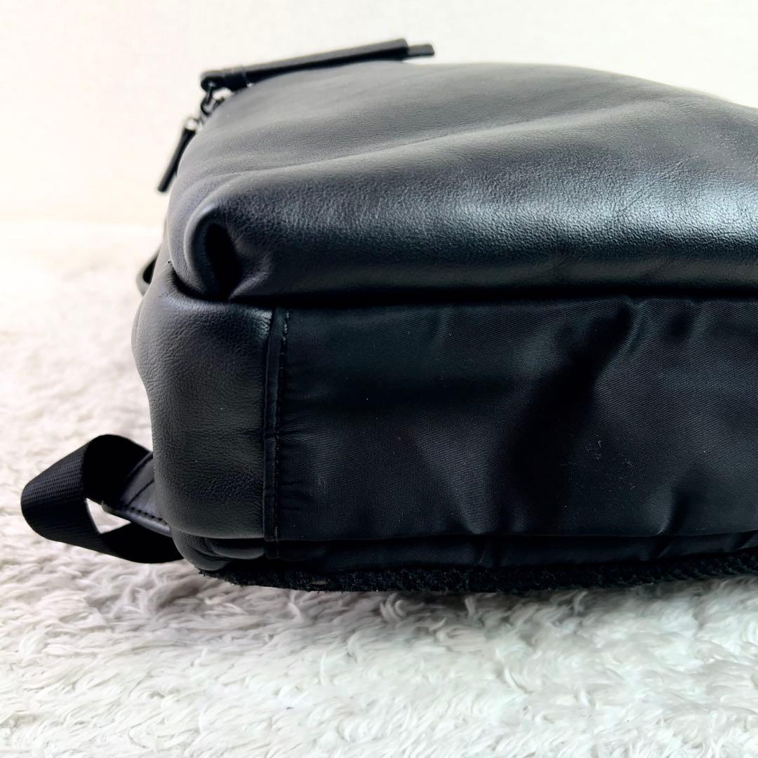 ultima tokyo レザー リュック ビジネスバッグ ブラック