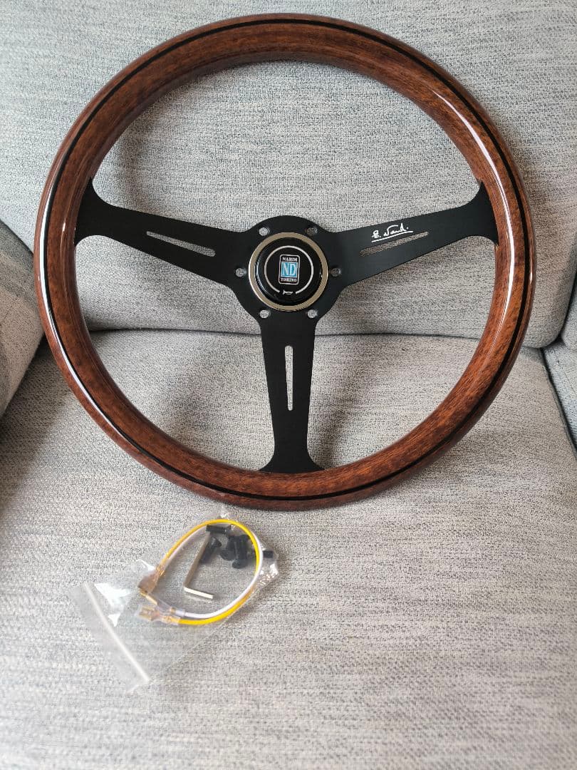 nardi ステアリング 3スポーク ウッド
