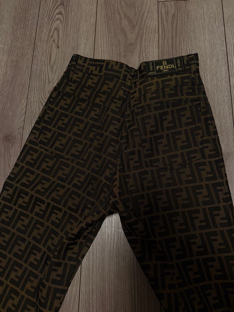 Fendi VINTAGEロゴパターン カジュアルパンツ