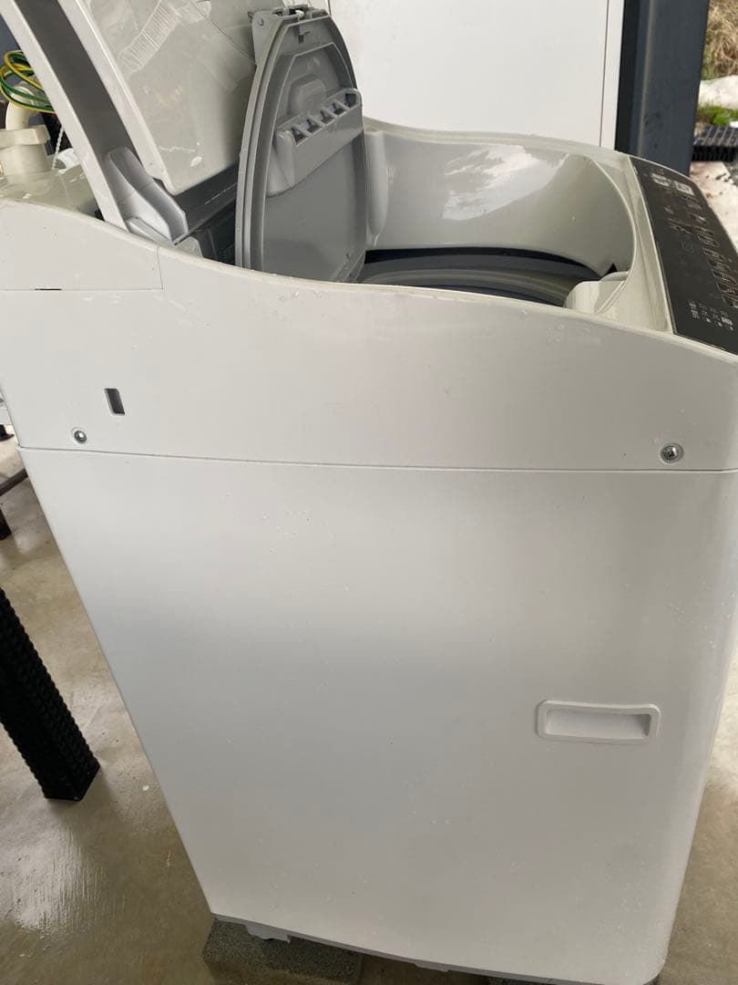 ［美品］シャープ2021年製　使用少　簡易乾燥付5.5kg ES-TX5EJ-W