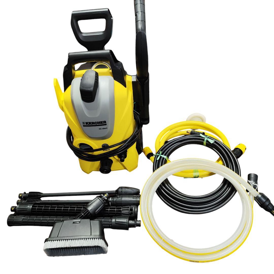 美品 KARCHER K3 サイレント ベランダ 高圧洗浄機 ケルヒャー 東日本