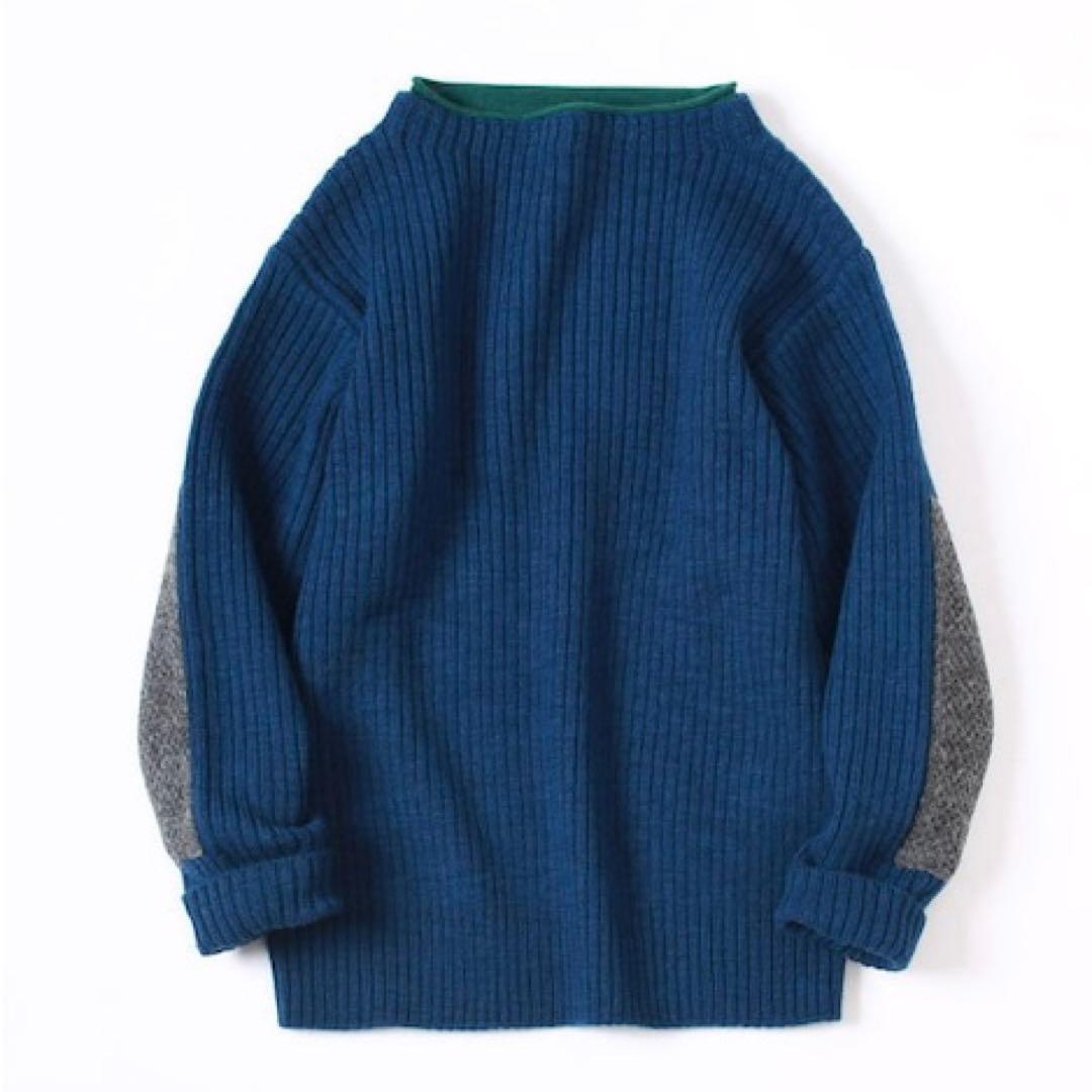 みーたん様　45R マリンクラフトSWEATER リブニットセーター　カシミヤ