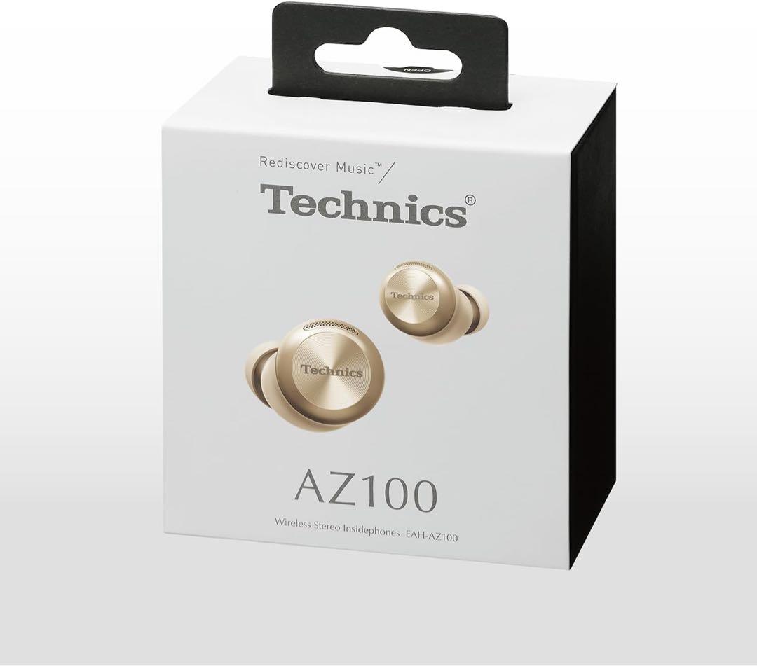 Technics ワイヤレスイヤホン EAH-AZ100-N シャンパンゴールド