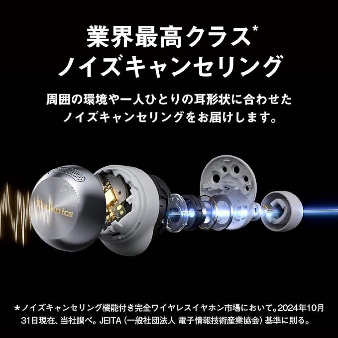 Technics ワイヤレスイヤホン EAH-AZ100-N シャンパンゴールド