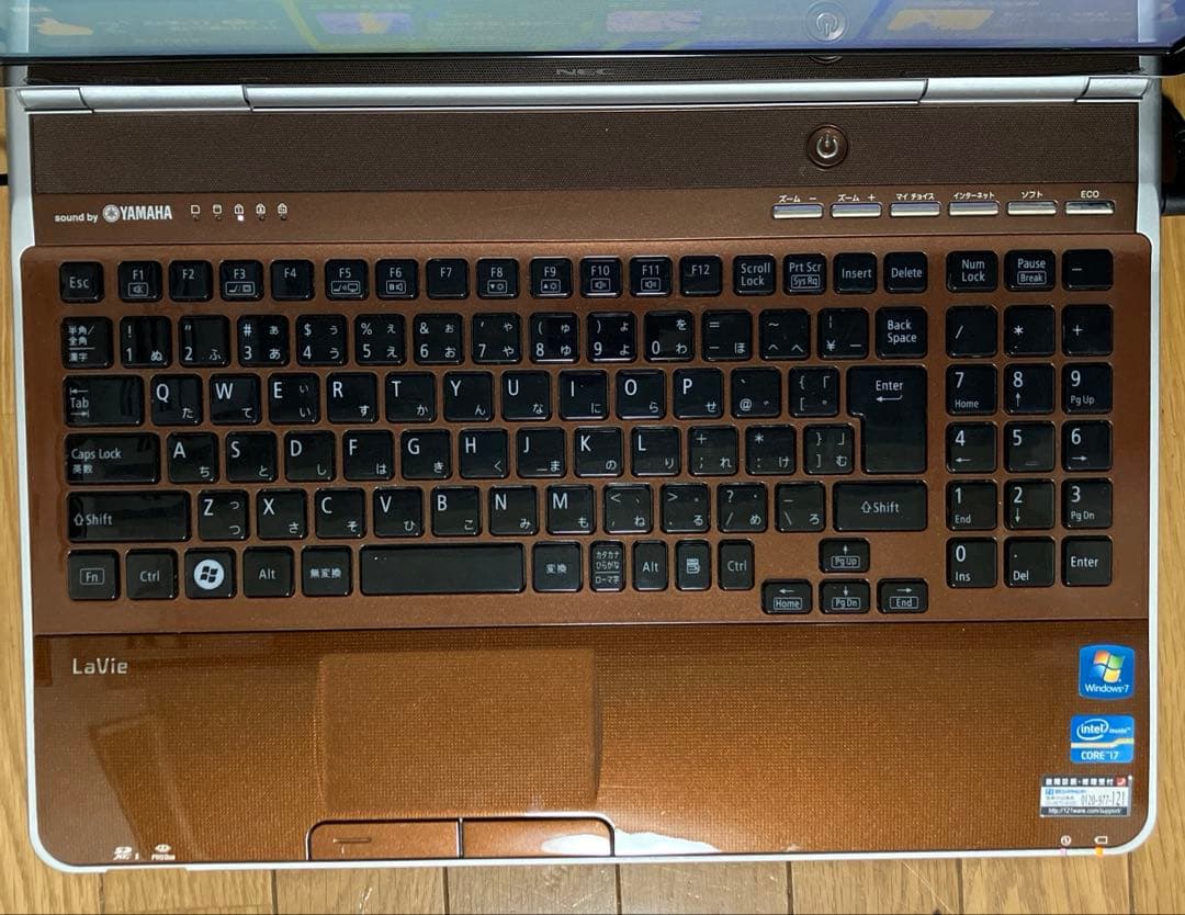 ブルーレイWin11 NEC LAVIE PC-LL750F26C i7 8GB