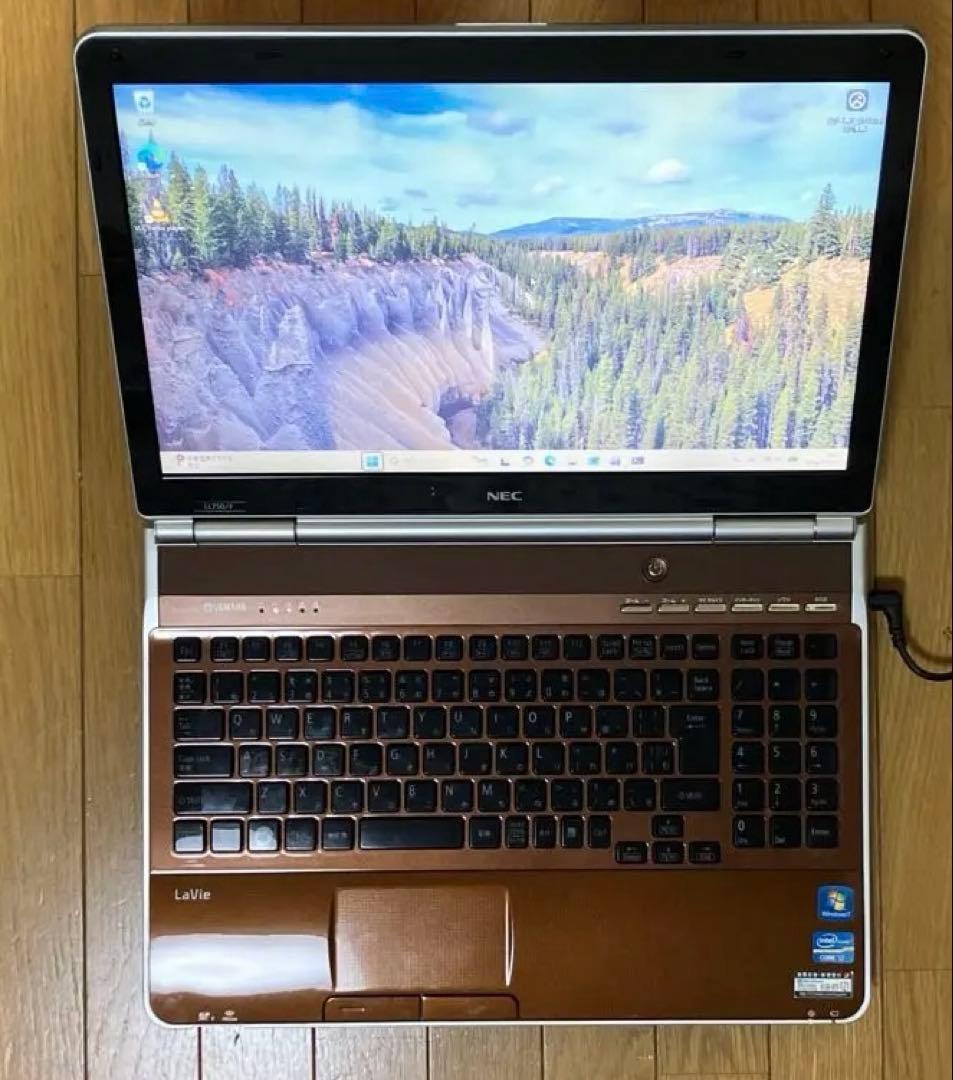 ブルーレイWin11 NEC LAVIE PC-LL750F26C i7 8GB