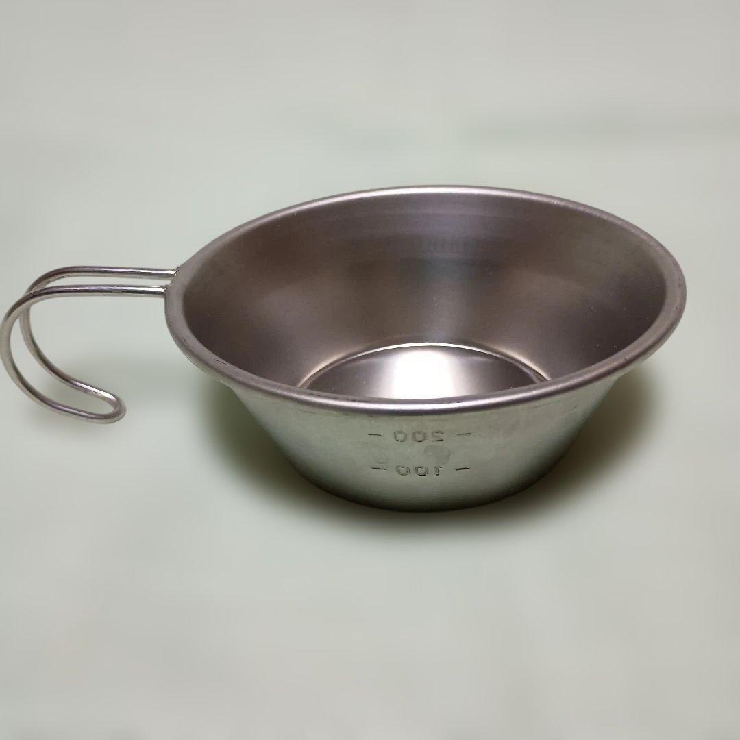 90年代  PEAK 旧ロゴ ランダーチタンカップと シェラカップ