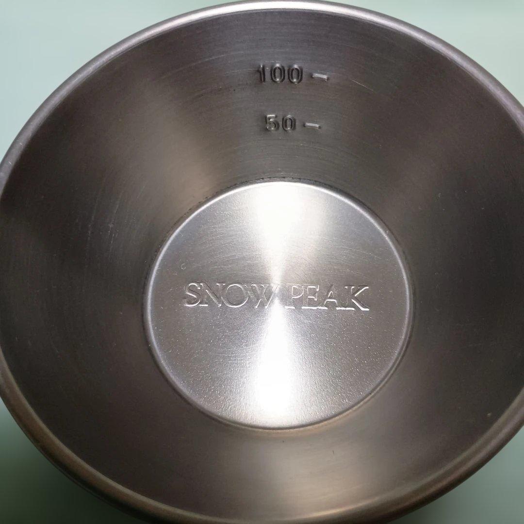 90年代  PEAK 旧ロゴ ランダーチタンカップと シェラカップ