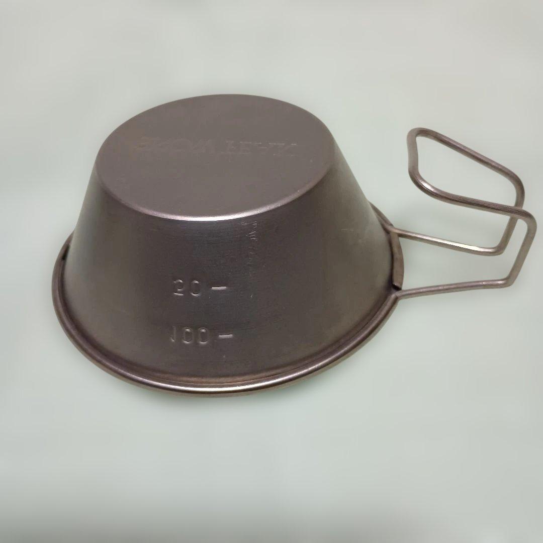 90年代  PEAK 旧ロゴ ランダーチタンカップと シェラカップ