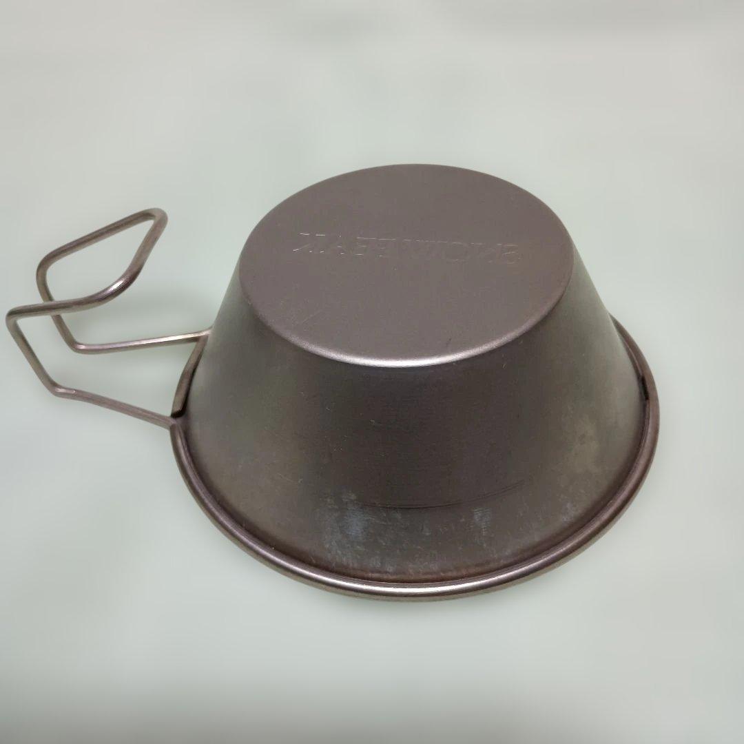 90年代  PEAK 旧ロゴ ランダーチタンカップと シェラカップ