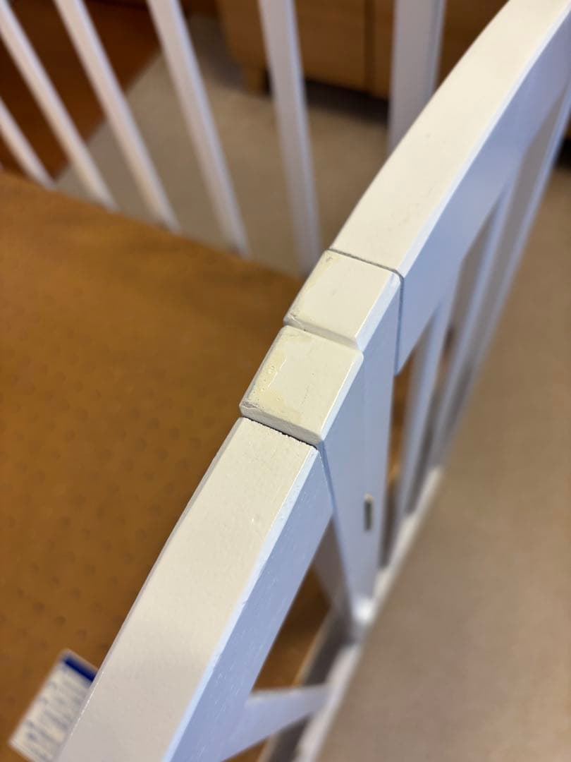 カトージ【KATOJI】折りたたみ ミニベビーベッド　ホワイト