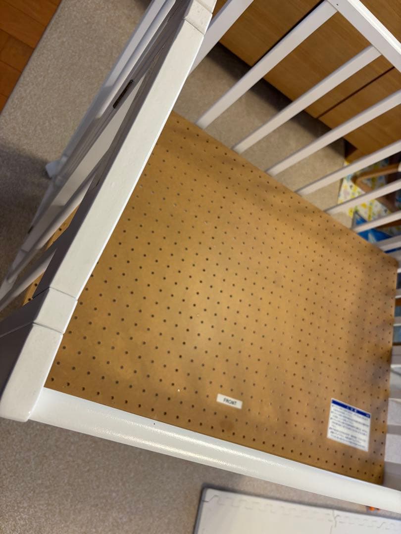 カトージ【KATOJI】折りたたみ ミニベビーベッド　ホワイト