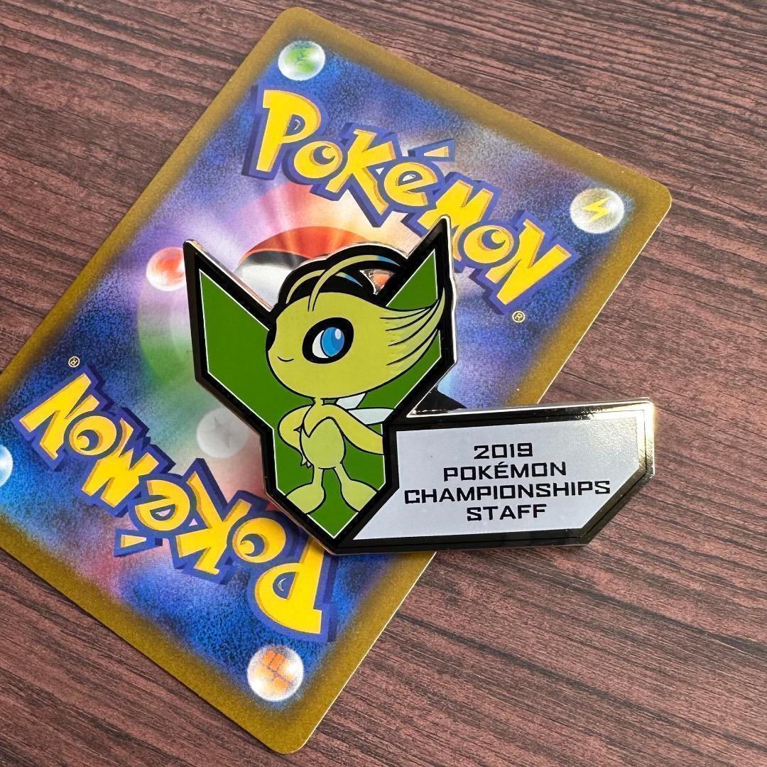 【 海外希少品 】 セレビィ ピンバッジ オセアニア 大会 スタッフ限定