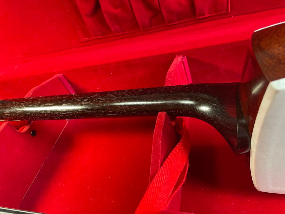 和胡弓（紅木材）　　胴花梨材 竹弓馬毛　　トランクケース 付属品