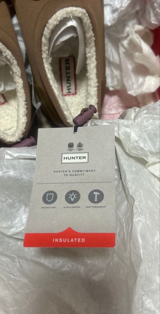 靴 HUNTER ORIGINAL SHEPPARD SHOE UK6(25cm)