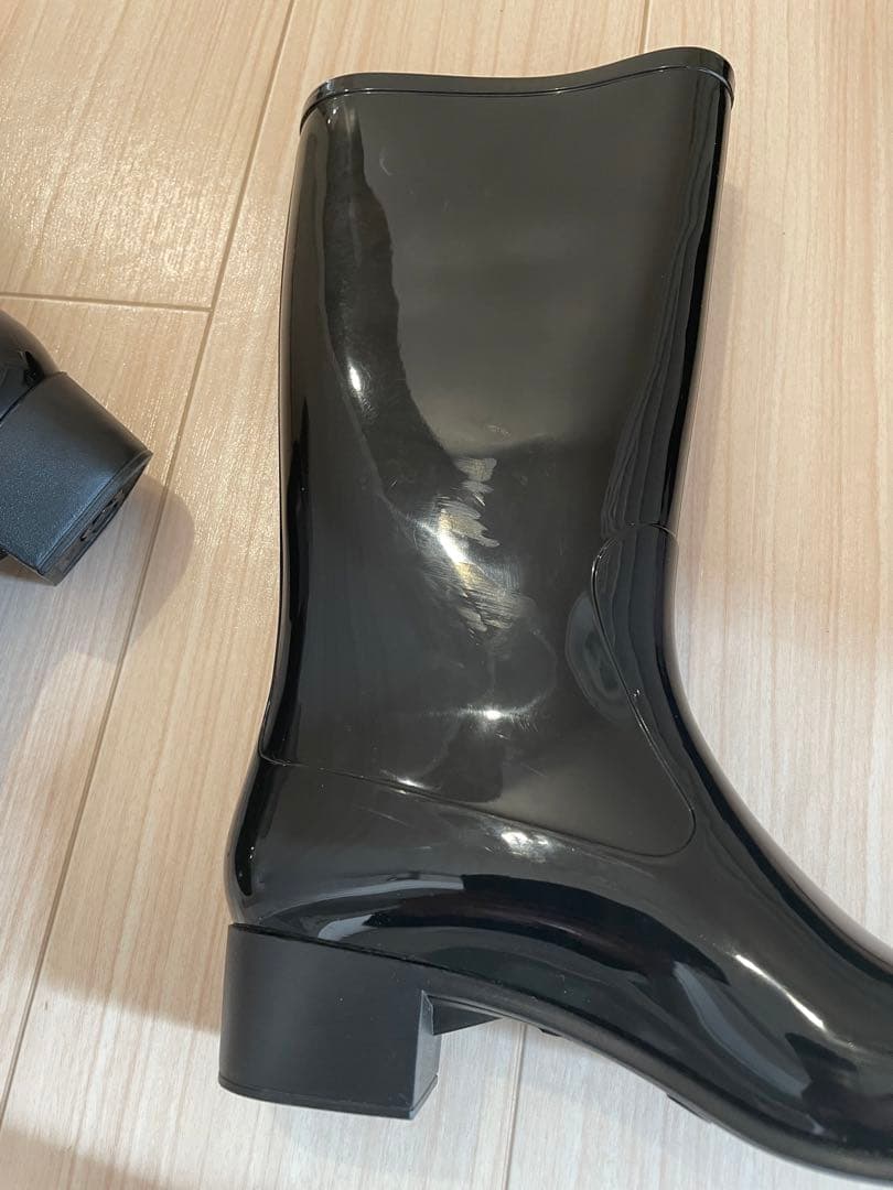 ゆっちん♡美品♡CHANEL シャネルレインブーツ36