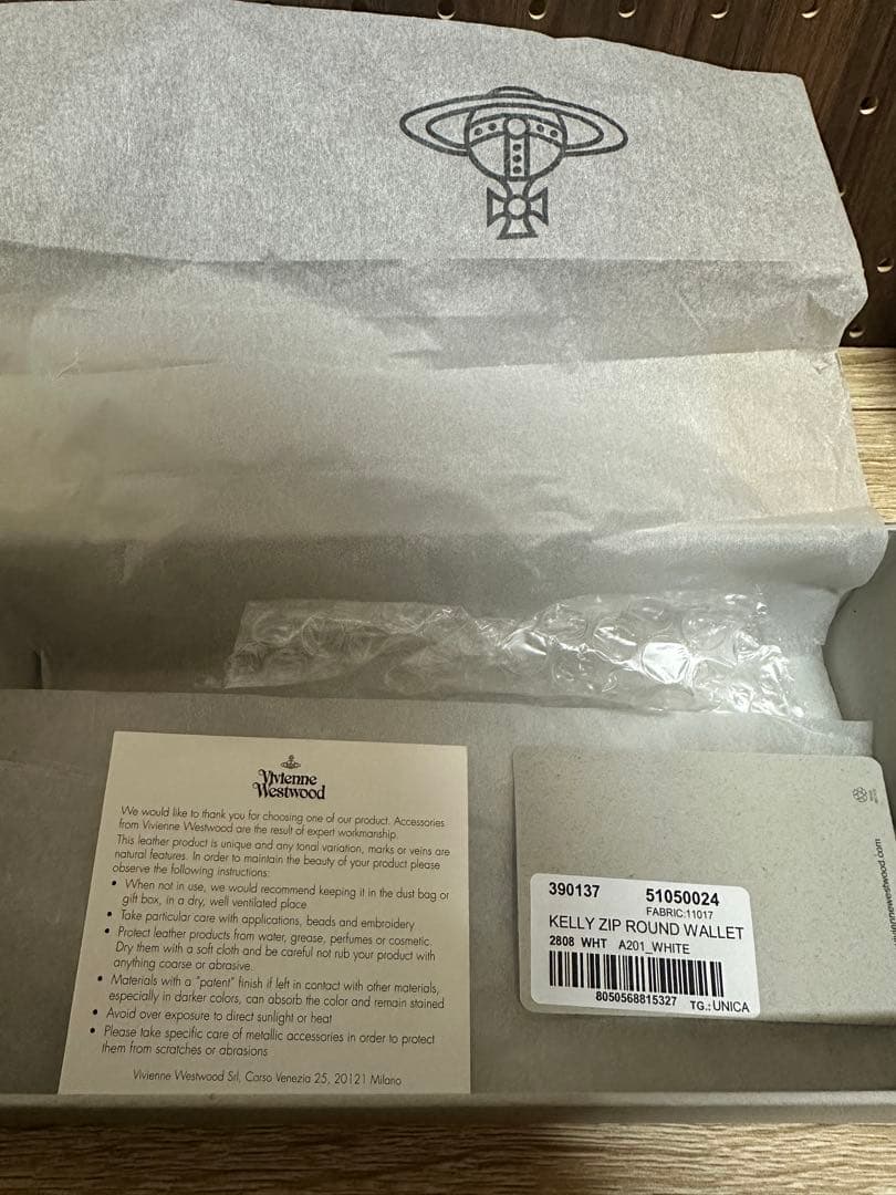 Vivienne Westwood チェック柄 長財布kelly zip