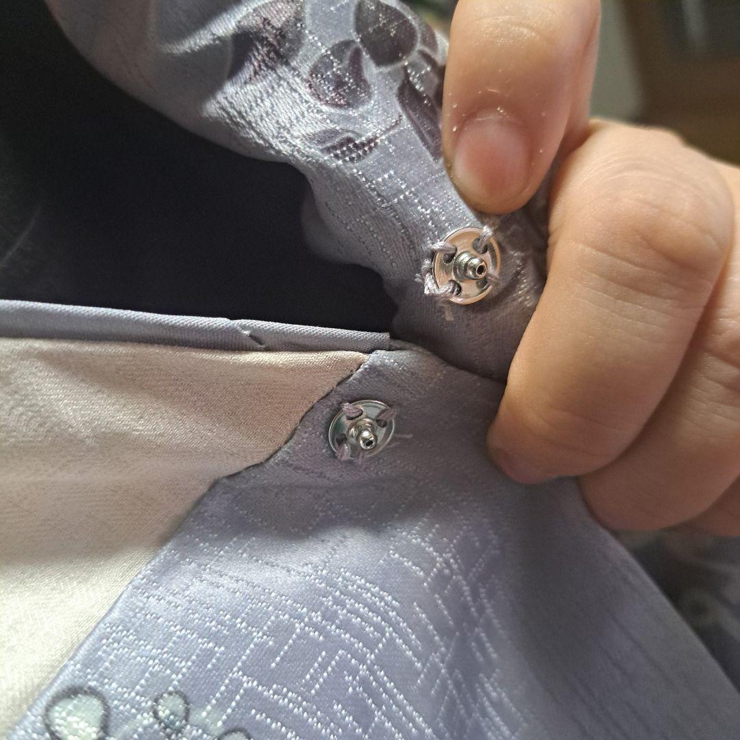 N*e様 【訳アリ】和ロリ　レトロラベンダーロングエプロンワンピース　セットアッ