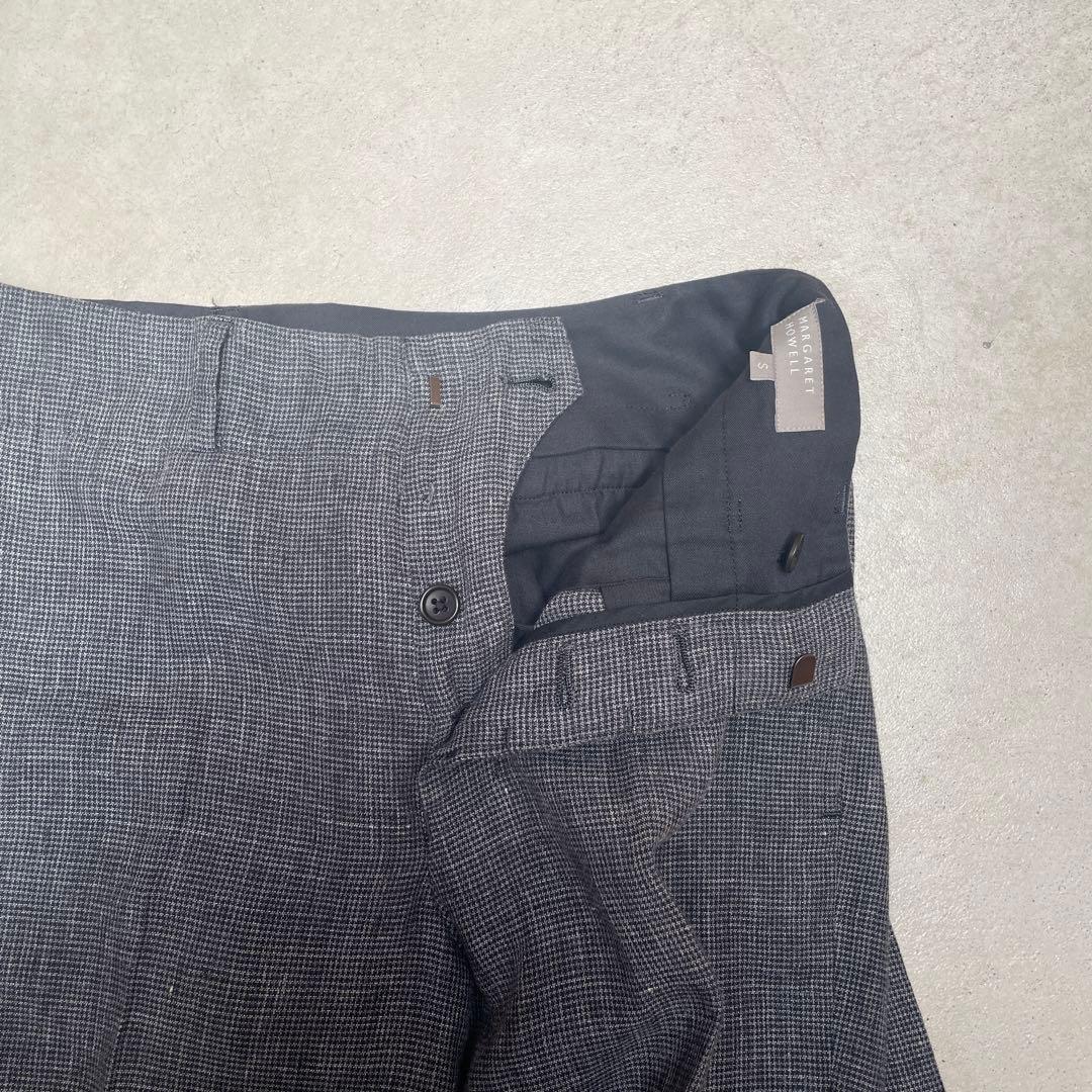 MARGARET HOWELLリネン千鳥セットアップ