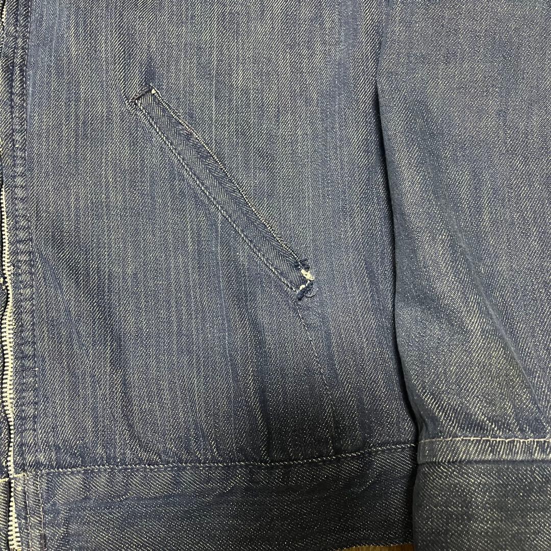 あ*様 シアーズ　60s 70s デニムデトロイトジャケット　フェード　短丈　濃