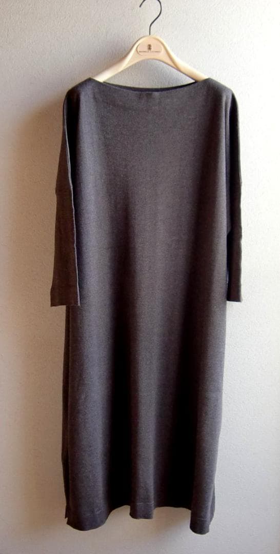 ダニエラグレジス DANIELA GREGIS ボートネックニットワンピース