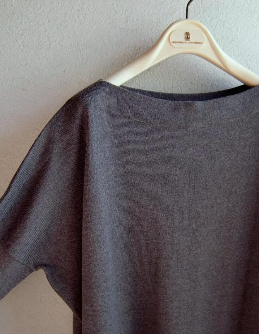 ダニエラグレジス DANIELA GREGIS ボートネックニットワンピース