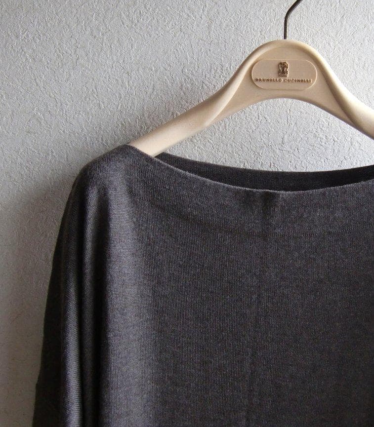 ダニエラグレジス DANIELA GREGIS ボートネックニットワンピース