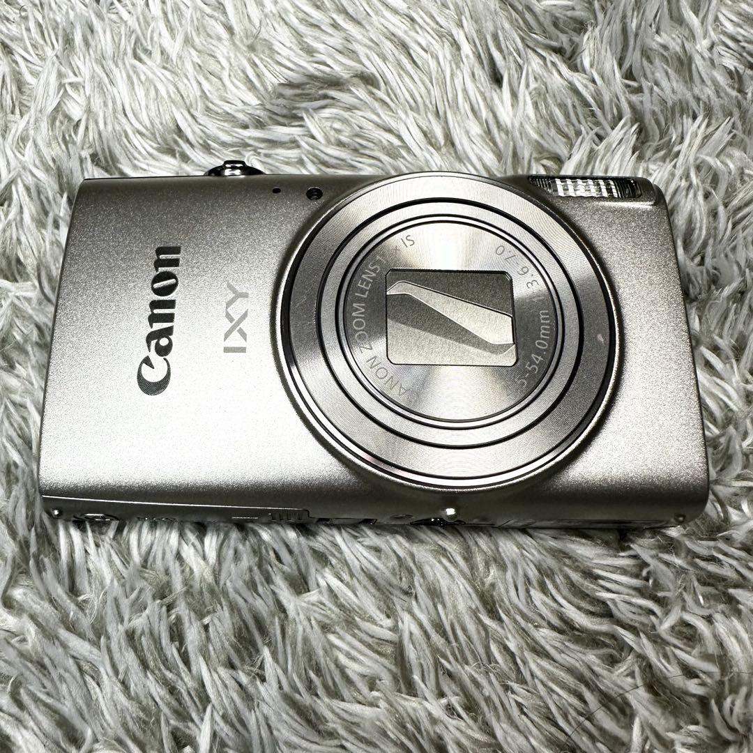 【美品】Canon IXY 650 シルバー コンパクトデジタルカメラ　充電器