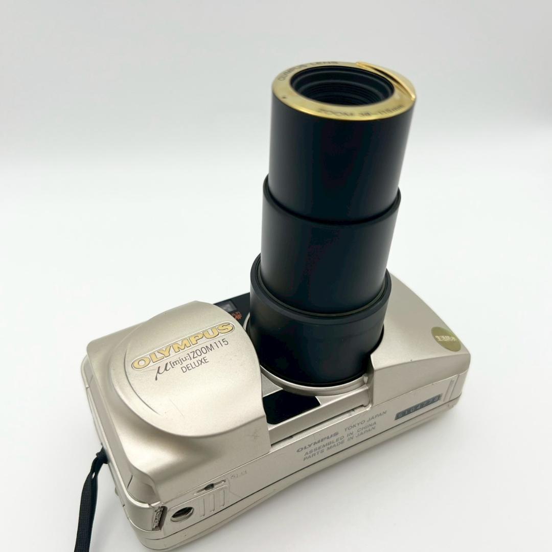 【完動 美品】OLYMPUS μ [mju:] ZOOM 115 DELUXE