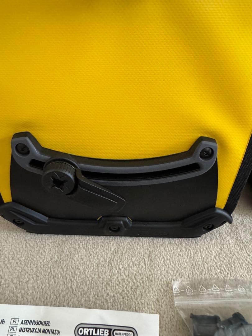 ⭐︎未使用品⭐︎ORTLIEB CLASSIC 防水パニアバック　イエロー/ブラック