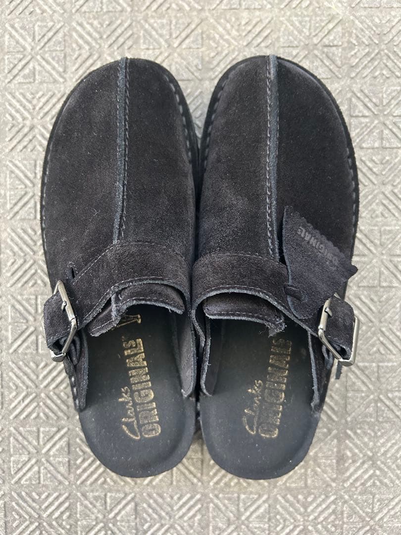 靴 Clarks Originals Trek Wedge Mule