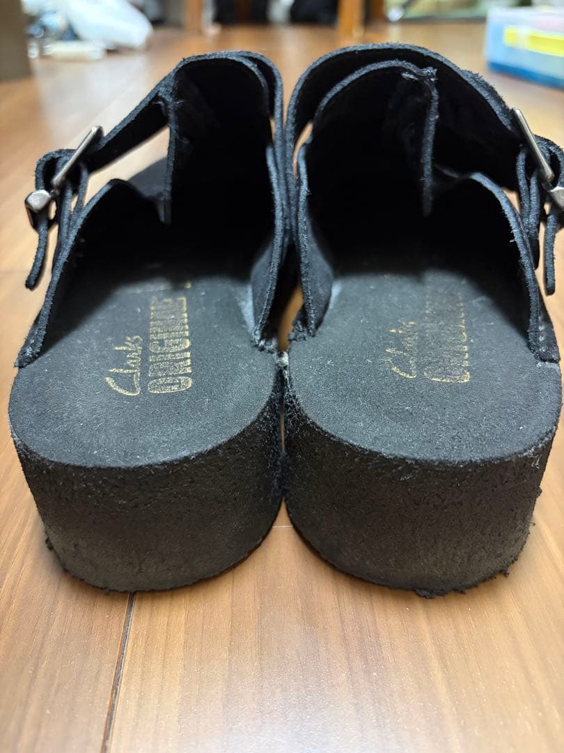 靴 Clarks Originals Trek Wedge Mule