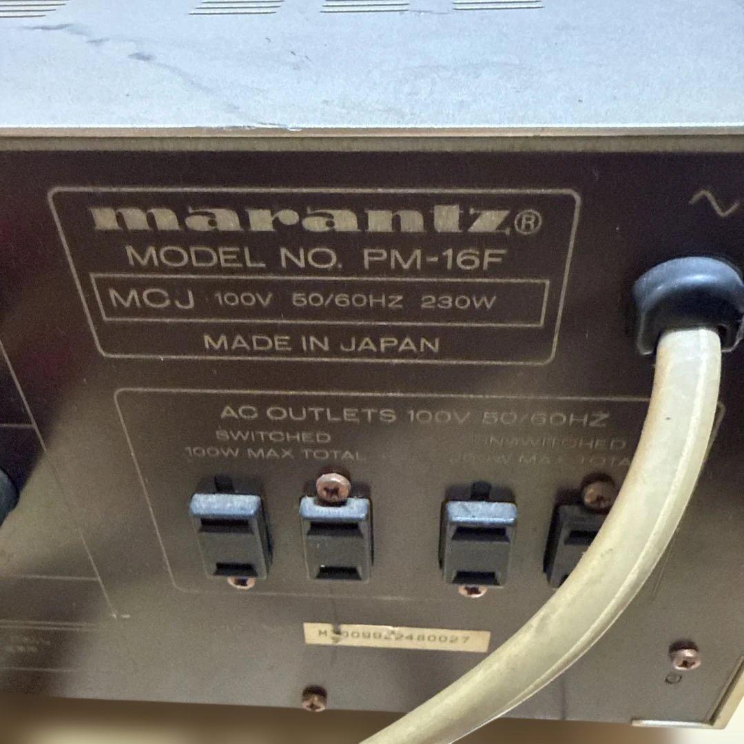 マランツ marantz PM-16F アンプ