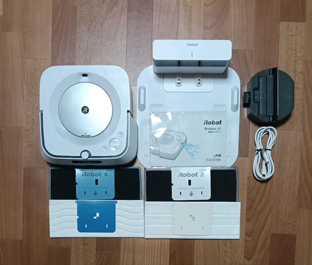 ルンバiRobotブラーバjetm6【22年製】動作・水噴射良好