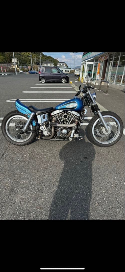 ハーレーダビッドソン　5ガロン　分割タンク　ショベル　送料込み！！