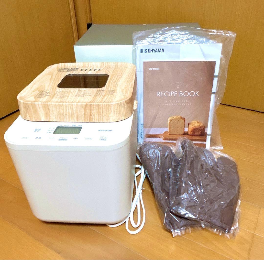 IRIS OHYAMA ホームベーカリー IBM-010-C ウッド調